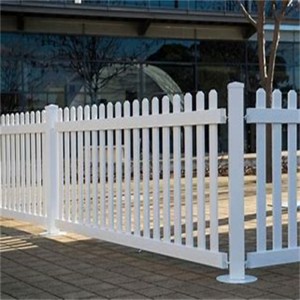 Factory Direct Supply Wholesale Plastic Garden Fence PVC Picket Fencing
