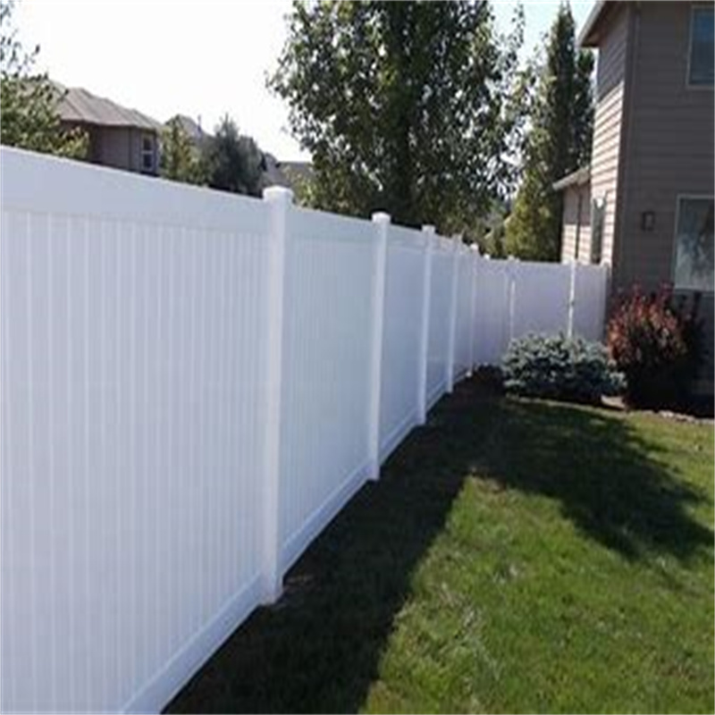Plastic Wood Fence -
 6ft.HxW8ft.W hot sale cheap white pvc plastic privacy vinyl fence for garden yard – Marlene