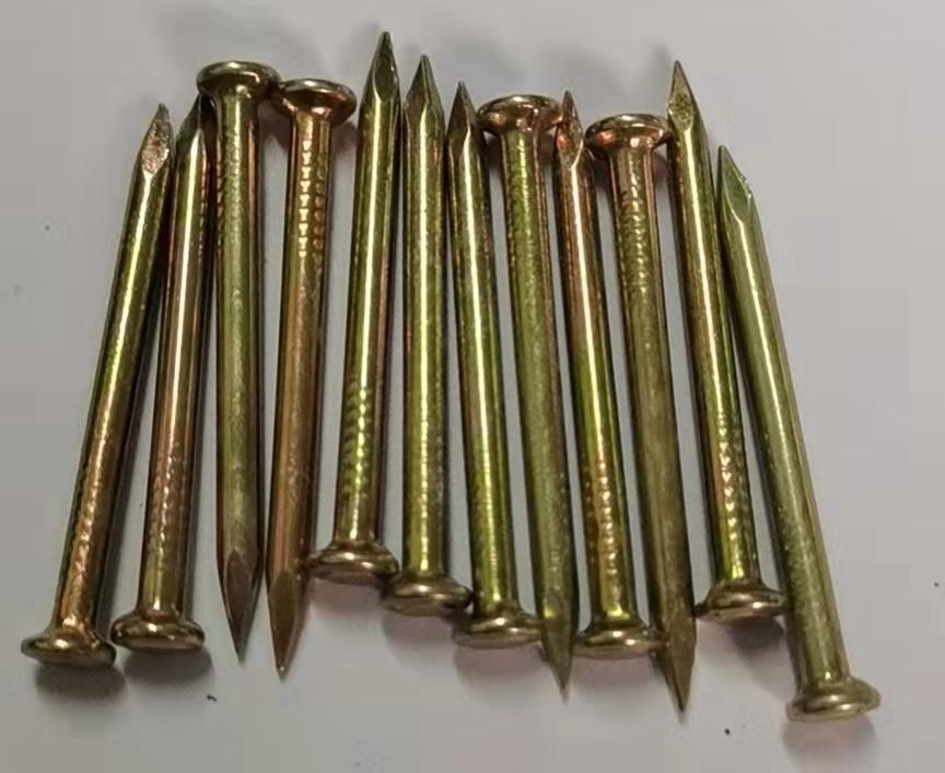 High definition Copper Clout Nails 5kg -
 steel nails, color zinc plating – Marlene
